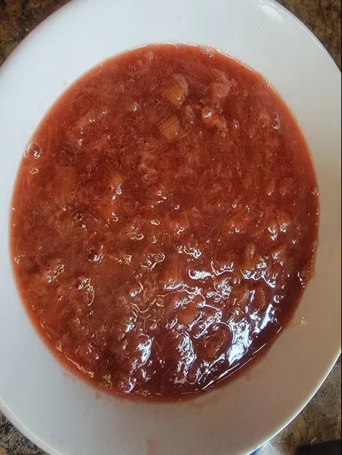 rhubarb stew