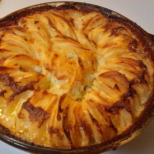 scalloped potatoes