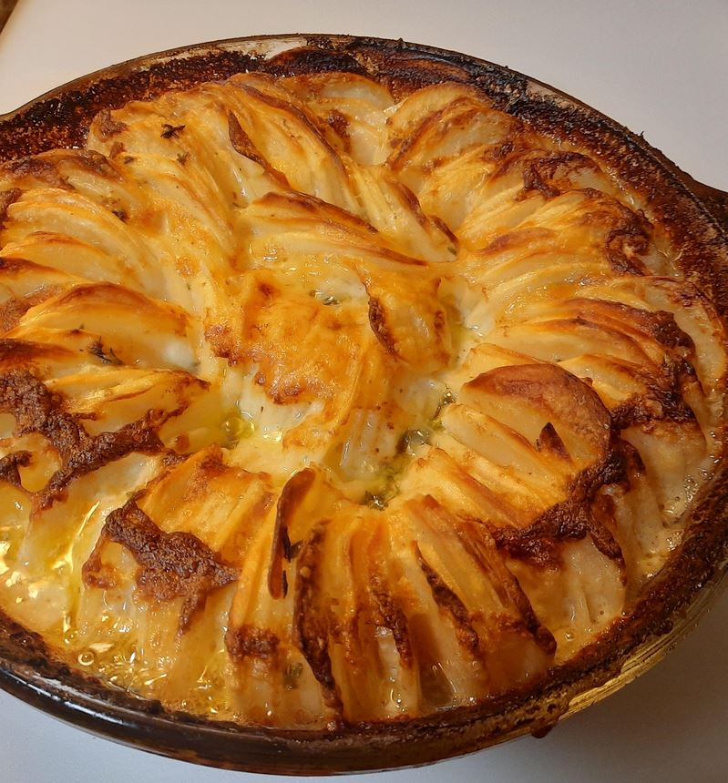 scalloped potatoes