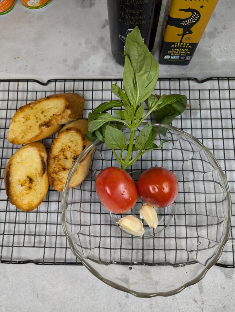 brushetta toppings ingredients