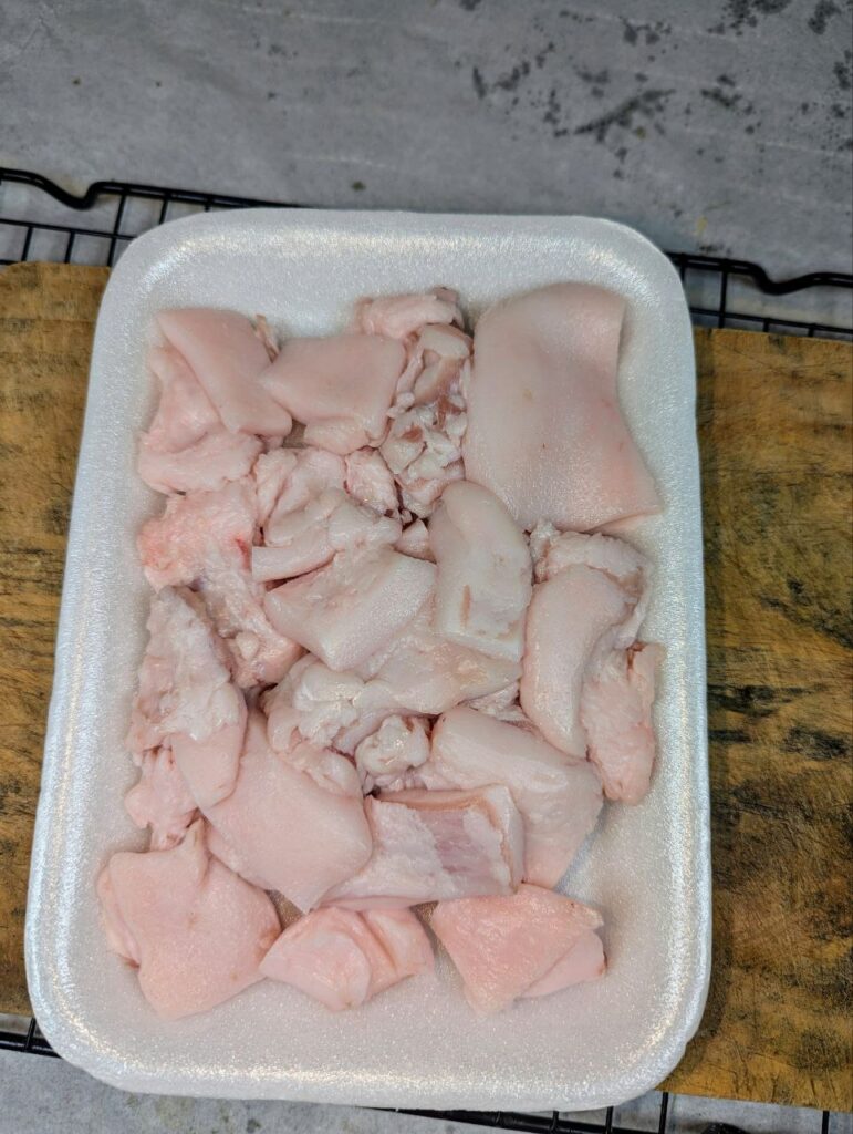 port fat scraps storebought