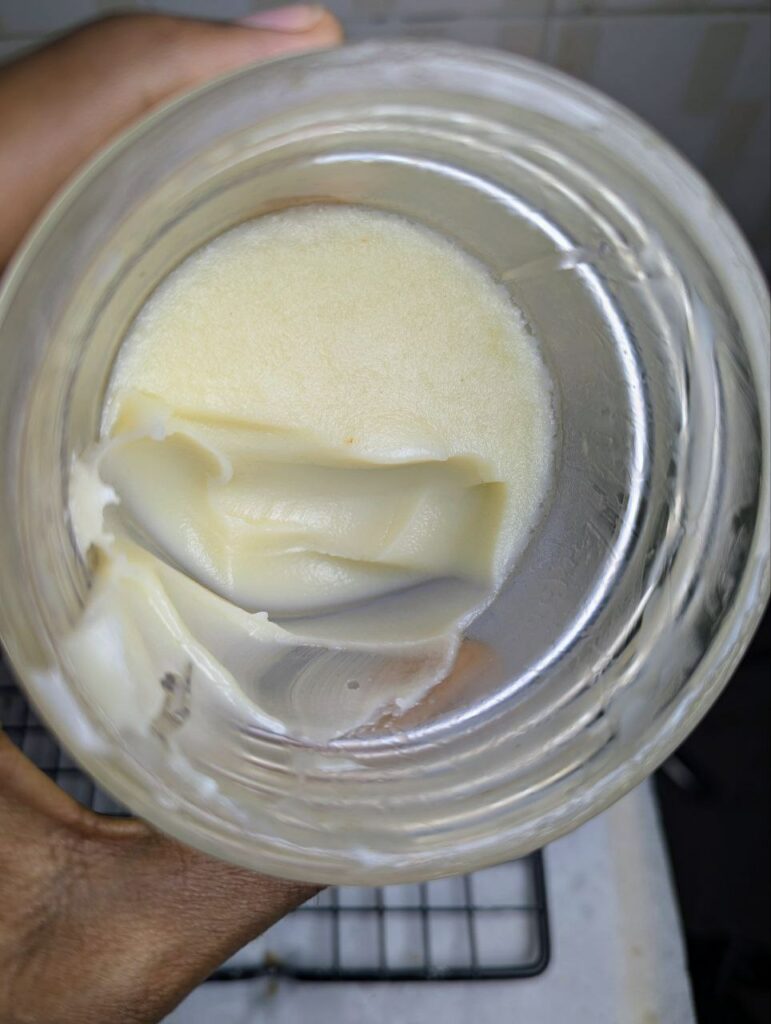home rendered lard pork fat