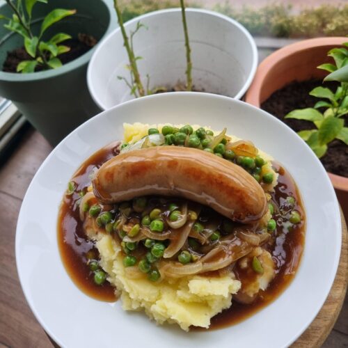bangers and mash