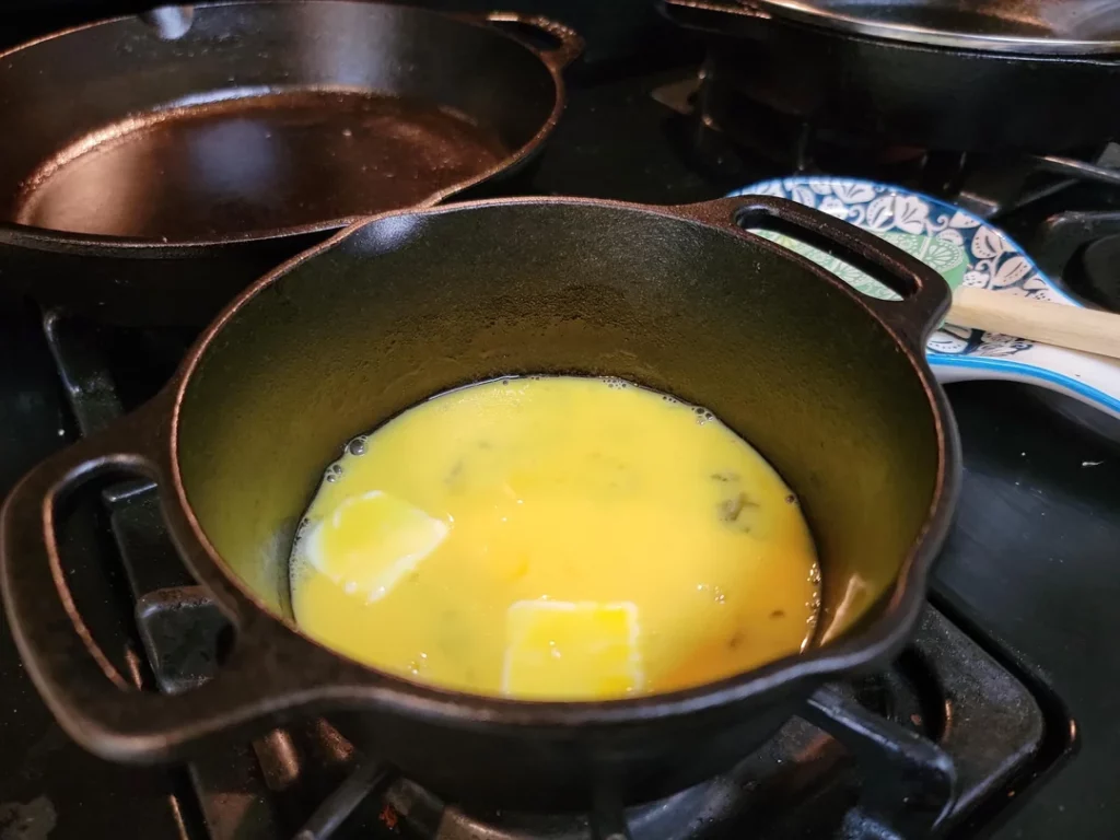 Cold Pan cold butter Gordon Ramsay Scrambled Eggs