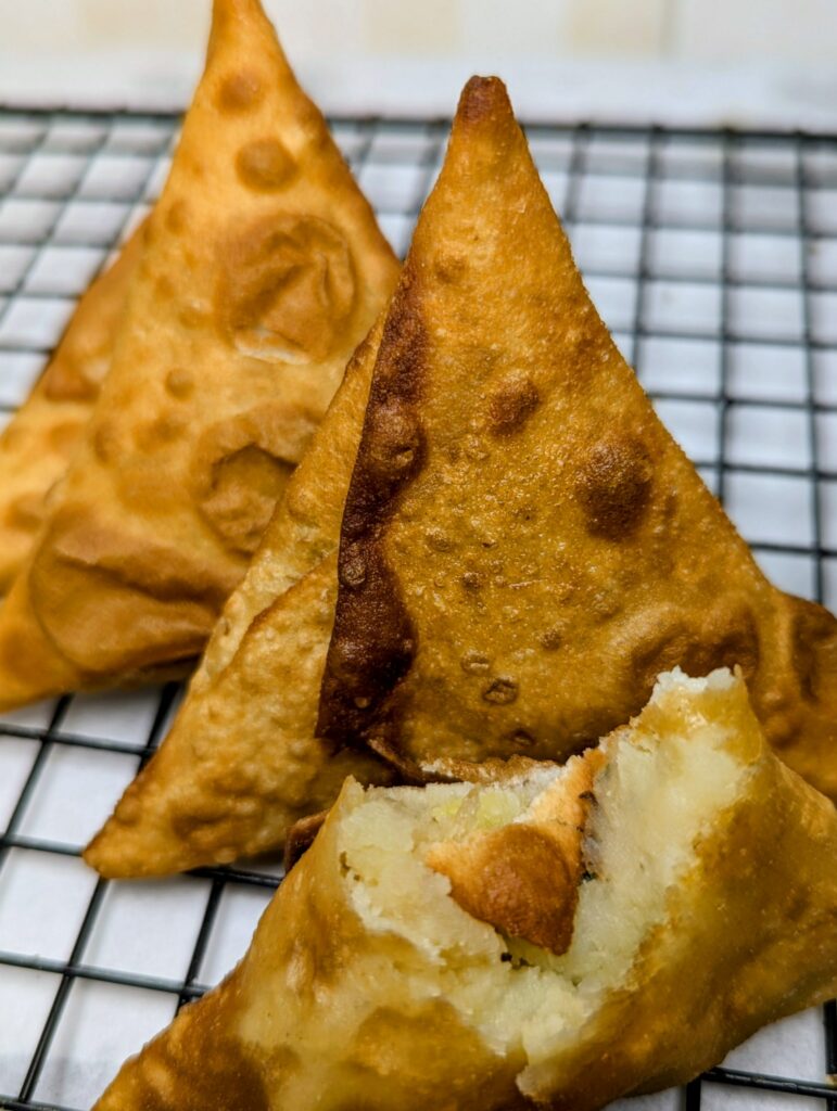 potato samosas