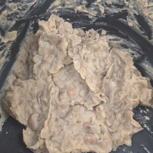 mexican refried black beans